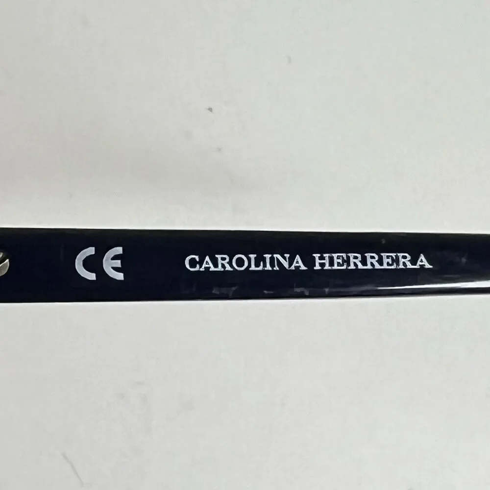 Carolina Herrera Eyeglasses Frame Only, VHE877V COL. 0991 54-14-135 Plastic Blue